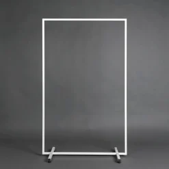 Metall-Kleiderständer NOVUS, Weiß, 90 X 145 Cm