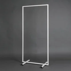 Metall-Kleiderständer NOVUS, Weiß, 145 Cm