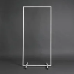 Metall-Kleiderständer NOVUS, Weiß, 145 Cm