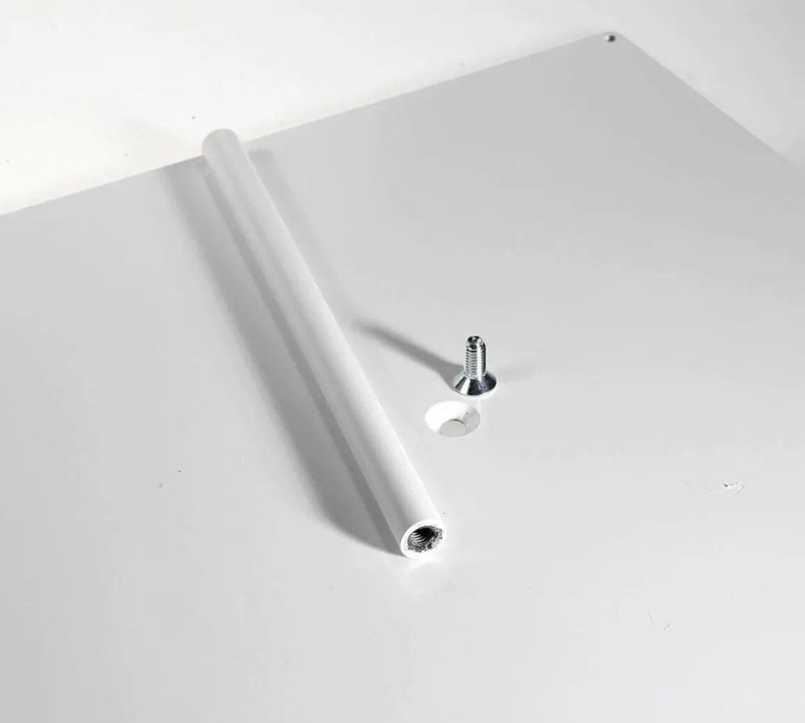 Metallständer 25 Cm Hoch Weiß