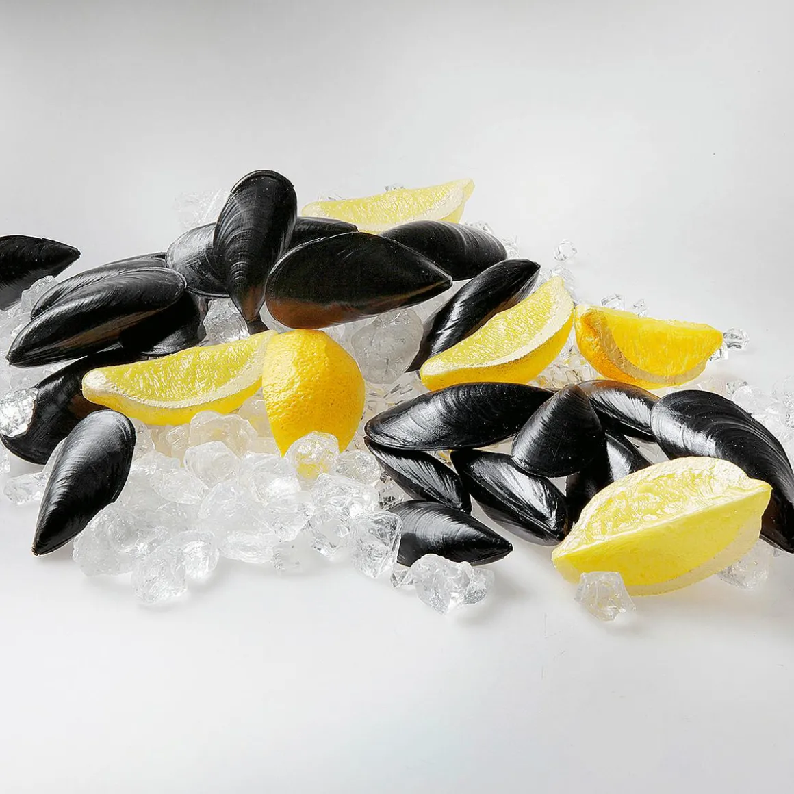 Miesmuscheln Lebensmittel-Attrappen, 24 Stück