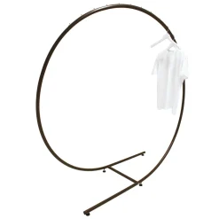 Mittelraum- Konfektionsständer Swing 160 Cm Ø, Schwarz