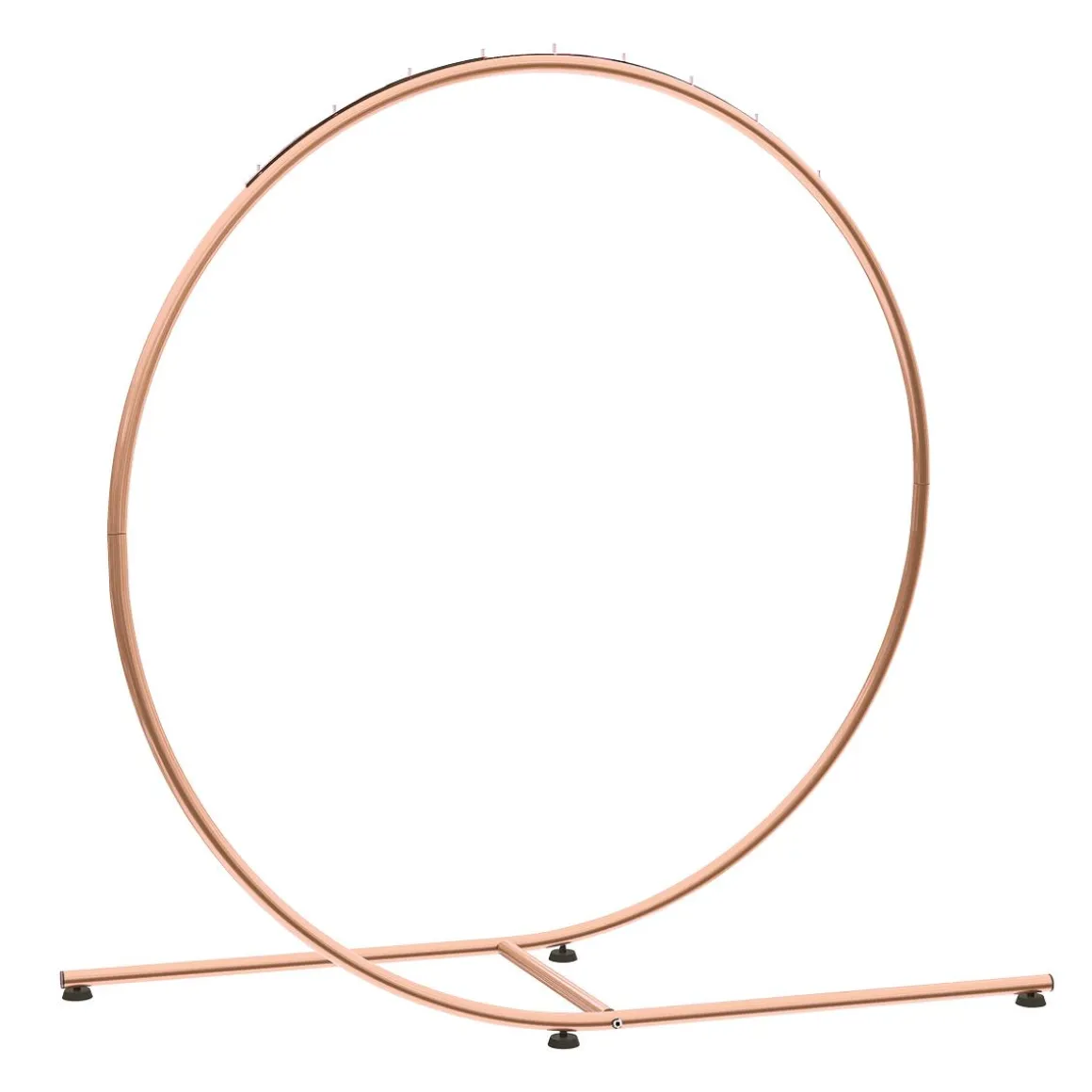 Mittelraum-Konfektionsständer Swing 160 Cm Ø, Roségold