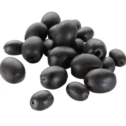 Oliven Lebensmittel-Attrappe Schwarz