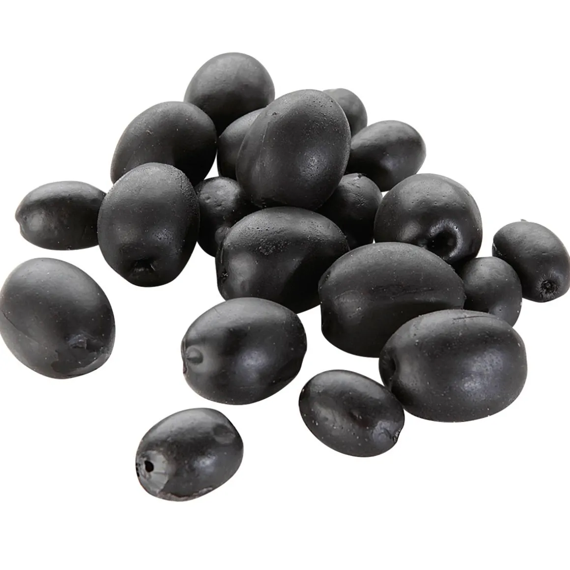 Oliven Lebensmittel-Attrappe Schwarz