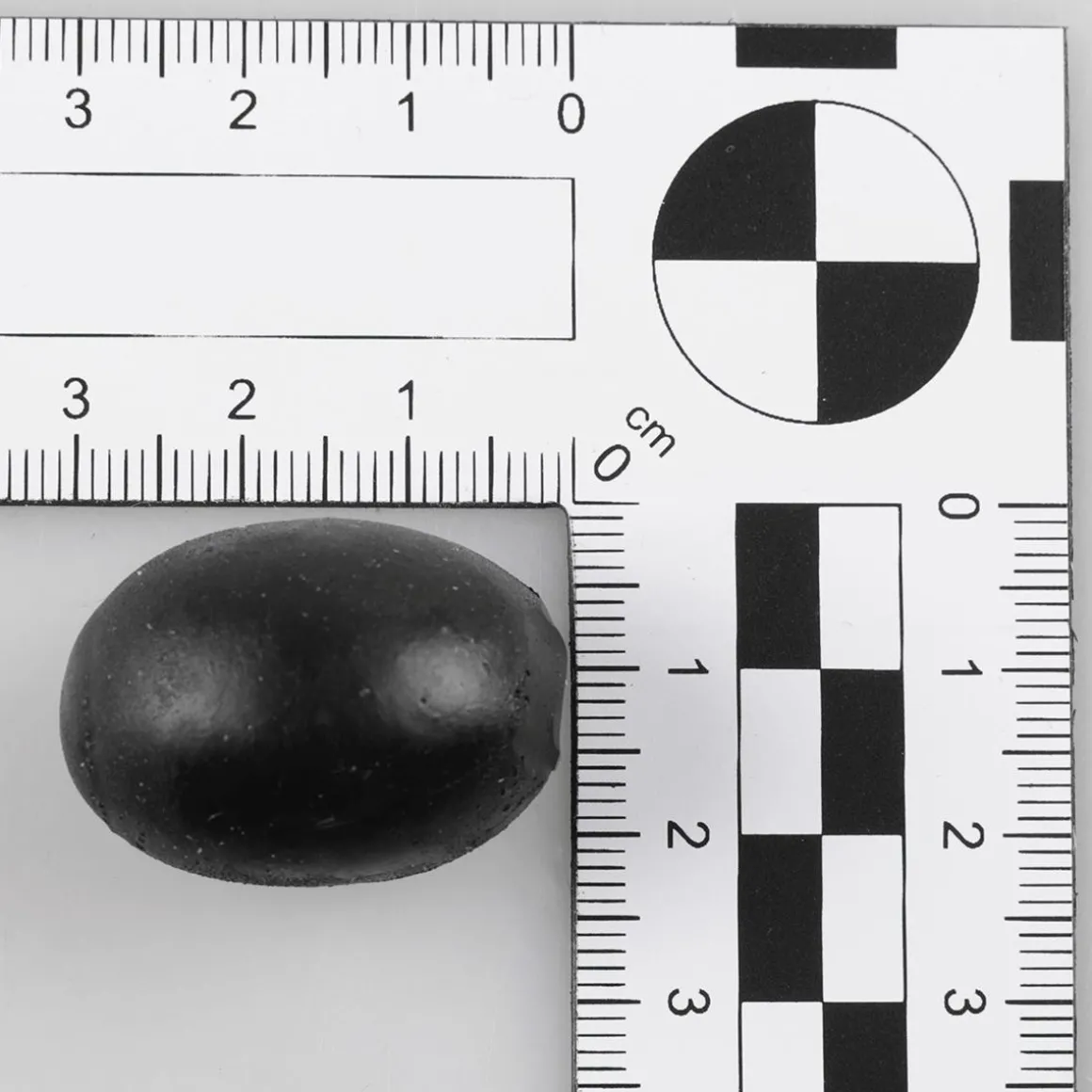 Oliven Lebensmittel-Attrappe Schwarz