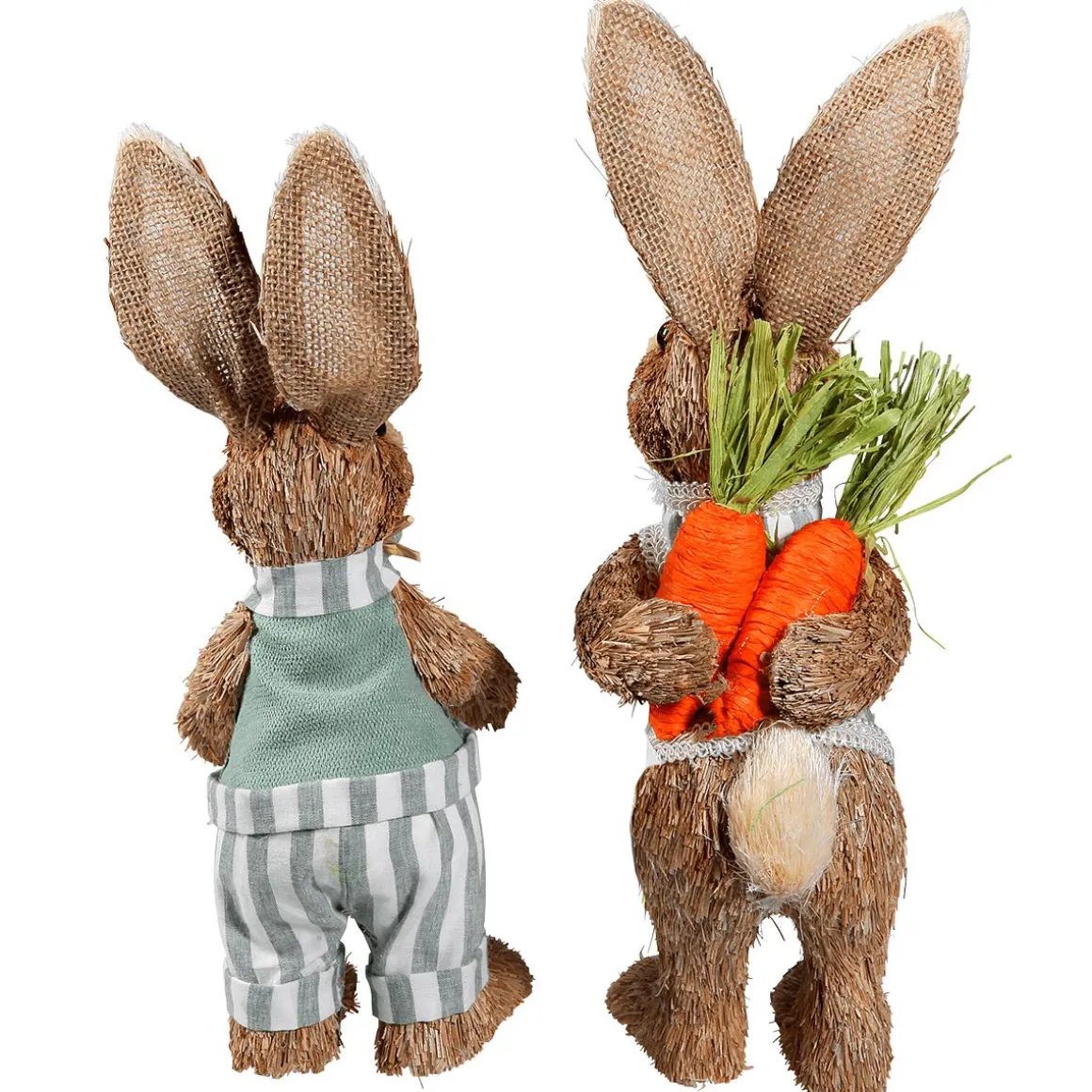 Osterhasen 2 Stück 30 & 35 Cm