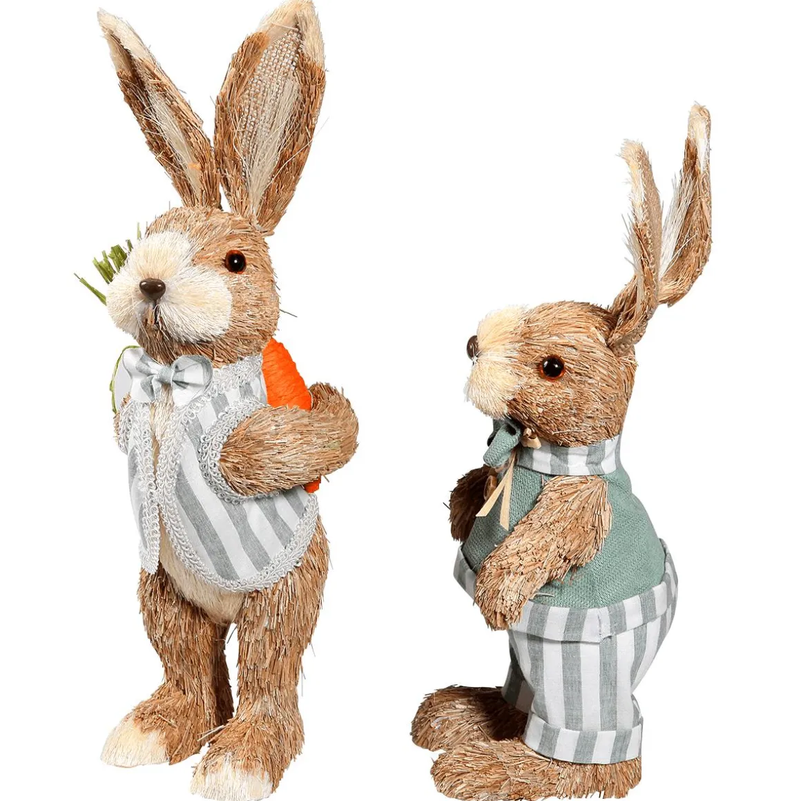 Osterhasen 2 Stück 30 & 35 Cm