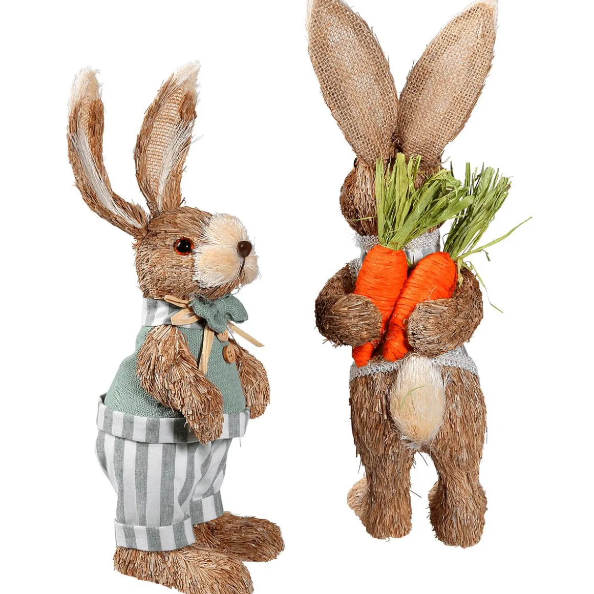 Osterhasen 2 Stück 30 & 35 Cm