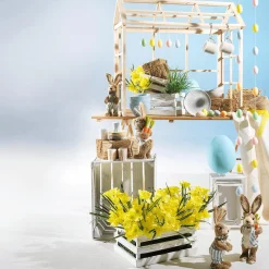 Osterhasen 2 Stück 30 & 35 Cm