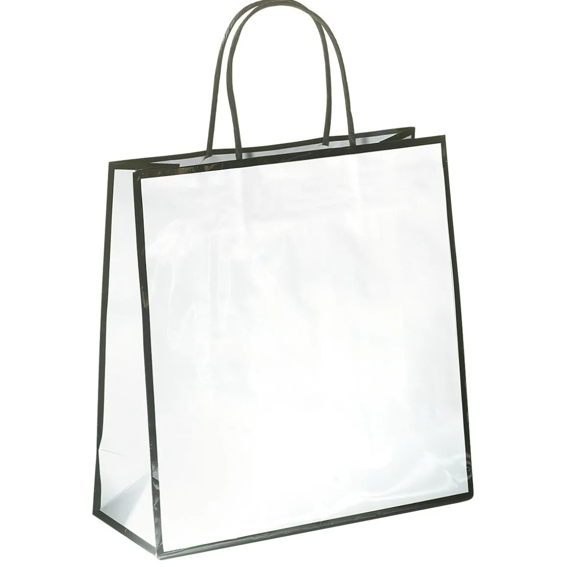 Papiertasche "Coco" Weiß 25 X 25 Cm 25 Stück