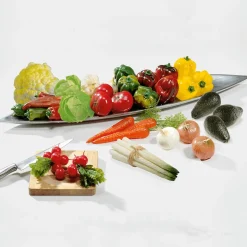 Paprika Lebensmittel-Attrappe, Pack à 3 Stück