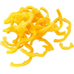 Paprika-Streifen Gelb Lebensmittel-Attrappe, 100 G