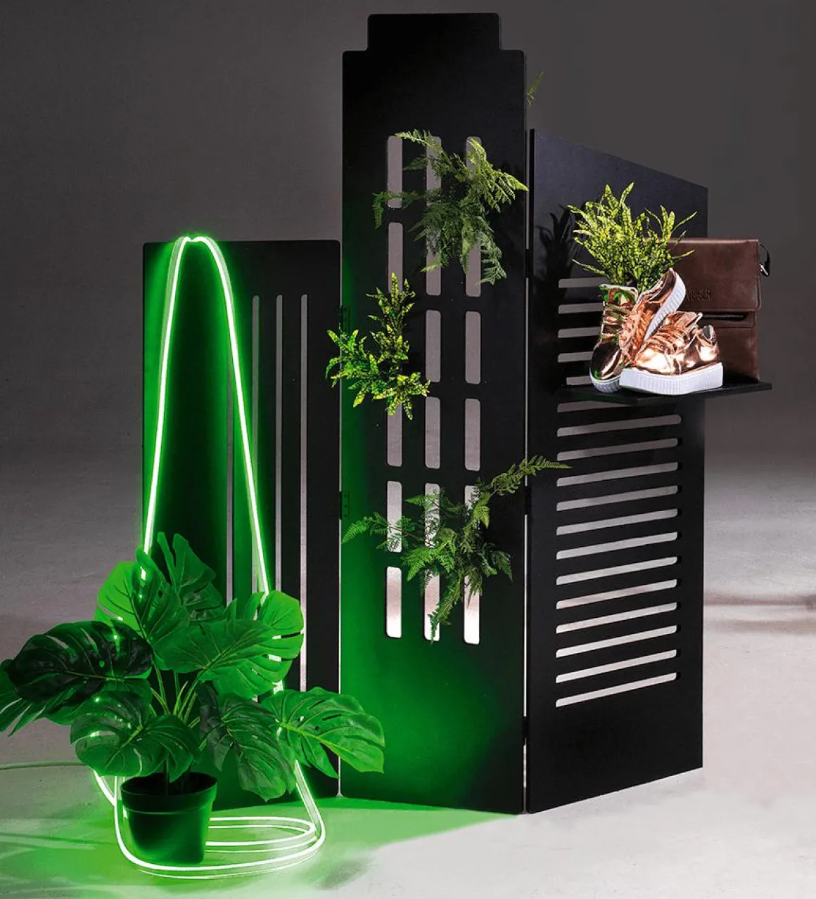 Paravent/Sichtschutz "Skyline" 115 Cm Hoch