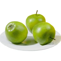 Äpfel Lebensmittel-Attrappen, Pack à 3 Stück
