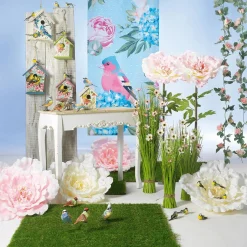 Pfingstrosenblüte XL 65 Cm Ø, Weiß