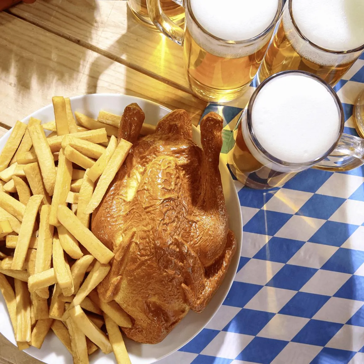 Pommes-Frites Lebensmittel-Attrappe 100 G