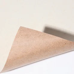 Recyceltes Uni-Kraftpapier In Sandfarben – 50 M Geschenkpapier-Rolle
