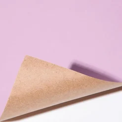 Recyceltes Uni-Kraftpapier In Lila – 50 M Geschenkpapier-Rolle