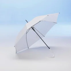 Regenschirm Mit Automatik 100 Cm Ø, 84 Cm Weiß