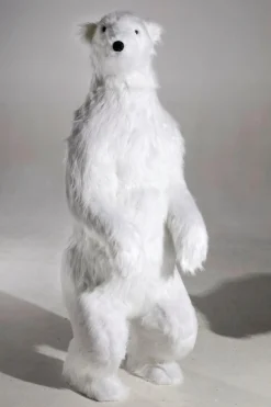 Riesengroßer Plüsch-Eisbär, 185 Cm Hoch