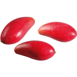 Rote Mango Manila Super Lebensmittel-Attrappe, Pack à 3 Stück