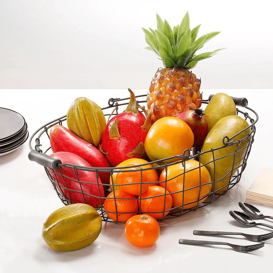 Rote Mango Manila Super Lebensmittel-Attrappe, Pack à 3 Stück