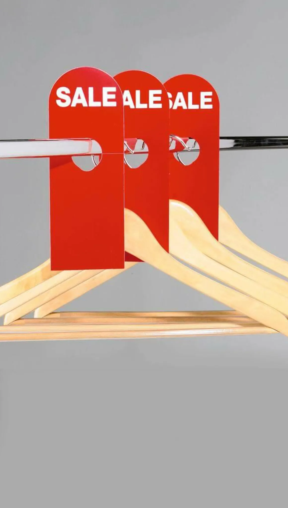 Sale-Schild Für Kleiderbügel
