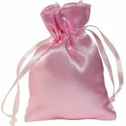 Satinsäckchen 10 Cm, 30 Stück, Rosa