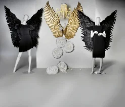 Schaufensterpuppe Weiblich APART Weiß Glossy, Arme Hinten