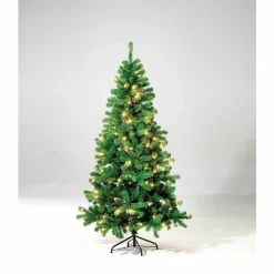 Schmaler, Künstlicher Weihnachtsbaum Mit LED 180 Cm