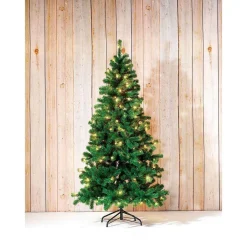 Schmaler, Künstlicher Weihnachtsbaum Mit LED 180 Cm