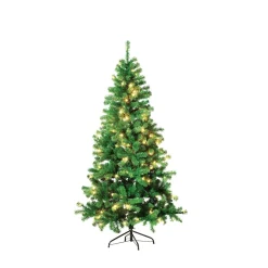 Schmaler, Künstlicher Weihnachtsbaum Mit LED 240 Cm