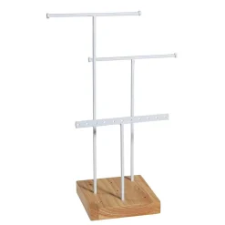 Schmuckständer, T-Ständer 3tlg., 28 Cm Hoch