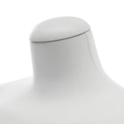 Schneiderpuppe Männlich Weiß Auf Weißem Dreibeinständer 148 - 178 Cm Hoch