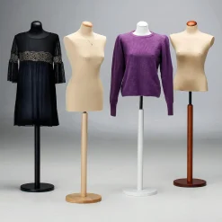 Schneiderpuppe Weiblich, Büste 63 Cm, Weiß