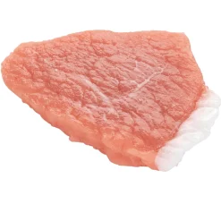 Schweinehals-Steak Roh Lebensmittel-Attrappe