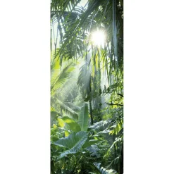Schwer Entflammbarer Dschungel Stoffbanner 75 X 180 Cm