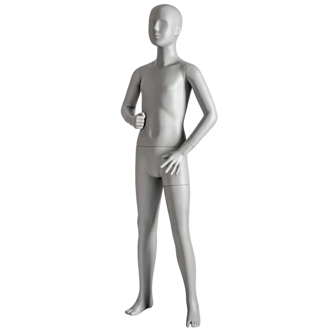 Sport-Schaufensterpuppe Kind 10 Jahre – Rechter Arm Angewinkelt