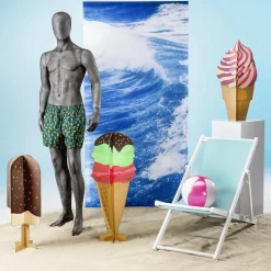 Sport-Schaufensterpuppe Mann Athlet – Gerade Stehend