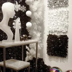 Stanzoptikfolie Matt 90 Cm Breit, Schwarz