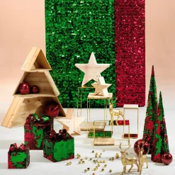 Stanzoptikfolie Metallic 90 Cm Breit, Grün