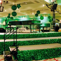 Stanzoptikfolie Metallic 90 Cm Breit, Grün