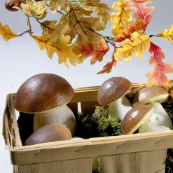 Steinpilze Lebensmittel-Attrappe 10 Cm, 3 Stück