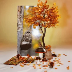 Stoffbanner Eule 100 X 200 Cm