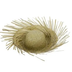 Strohhut Naturbraun, 40 Cm Ø