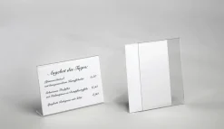 Tischaufsteller, DIN A6, Quer