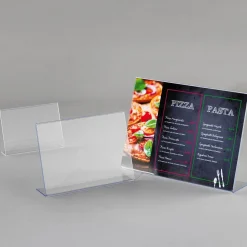 Tischaufsteller, DIN A6, Quer