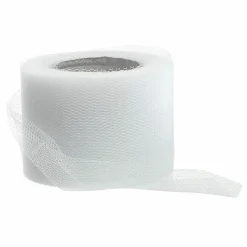 Tüllband, 50 Mm, 25 M, Weiß
