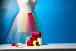 Tüllband, 50 Mm, 25 M, Weiß